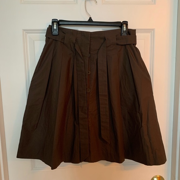 Banana Republic Dresses & Skirts - Calvin Klein button down brown skirt